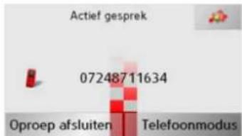 BECKER Traffic Assist Pro Z 250 - Beëindigen van een gesprek - 3