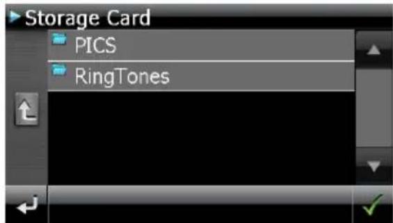 Storage Card PICS RingTones