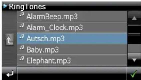 RingTones AlarmBeep.mp3 Alarm_Clock.mp3 Autsch.mp3 Baby.mp3 Elephant.mp3
