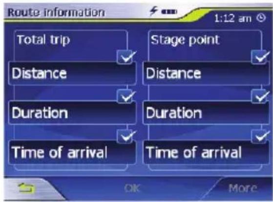 BLAUPUNKT Travelpilot Lucca 3.4 - Route-informatie - 1