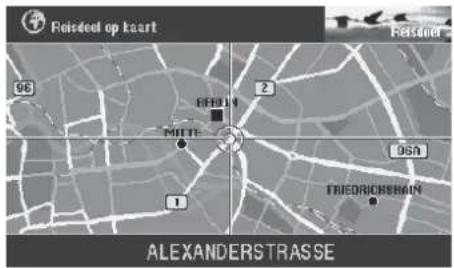 Reisedel op kaart 96 BERLIN 2 MUTI 1 FREDRICHSKIN 95A ALEXANDERSTRASSE