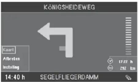 KÖNIGSHEIDEWEG Kaart Afbreken Instelling 14:40 h SEGELFLIEGERDAMM 17:22 h 292 km