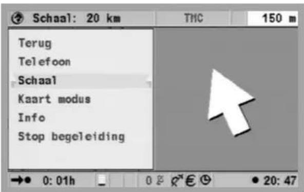VDO DAYTON MS 5500 XL - Pulldown-menu (rolmenu) - 1
