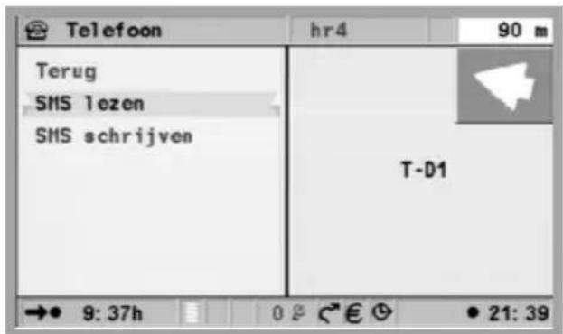 VDO DAYTON MS 5500 SD - SMS-berichten lezen - 1