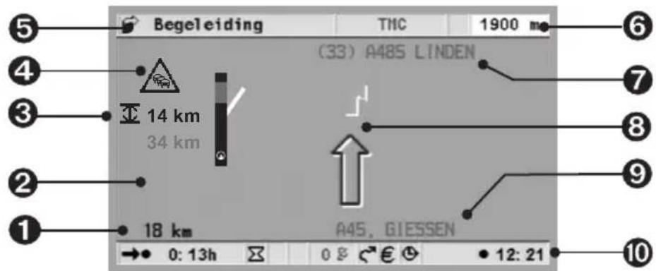 VDO DAYTON MS 5500 SD - Begeleidingsscherm - 1