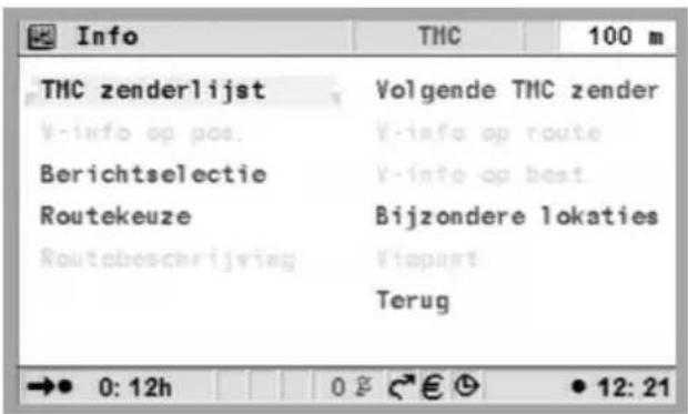 VDO DAYTON MS 5500 SD - Menu "Info" - 1