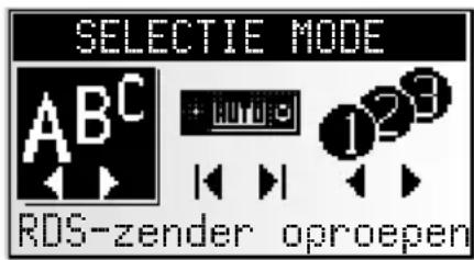 VDO DAYTON MS 4200 RS - Functies in de normale modus activeren - 1