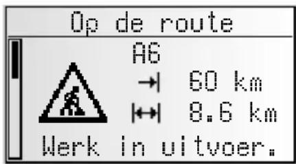 VDO DAYTON MS 4200 RS - Details van verkeersinfo bekijken - 1