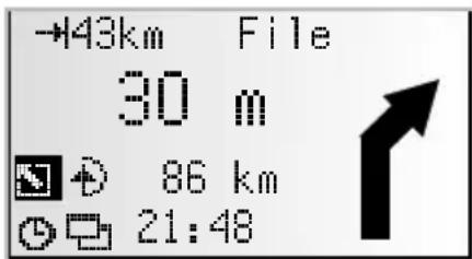 VDO DAYTON MS 4150 RS MP3 - TMC-verkeersinformatie op het begeleidingsscherm - 1