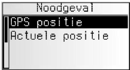 VDO DAYTON MS 4150 RS MP3 - Het menu Noodgeval - 1