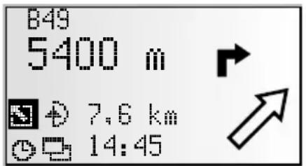 VDO DAYTON MS 4150 RS MP3 - Wegrichtingspijl - 1