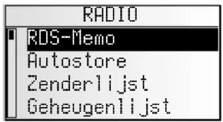 VDO DAYTON MS 4150 RS MP3 - Menu "RADIO" - 1