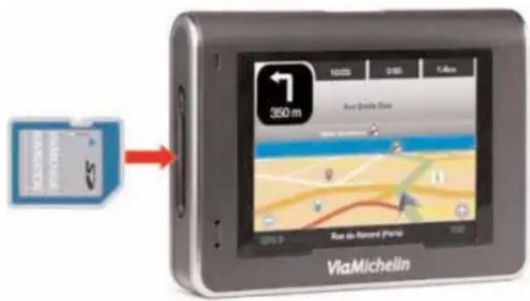 VIAMICHELIN X-970T - Installatie van de op de SD-kaart geregistreerde software - 1