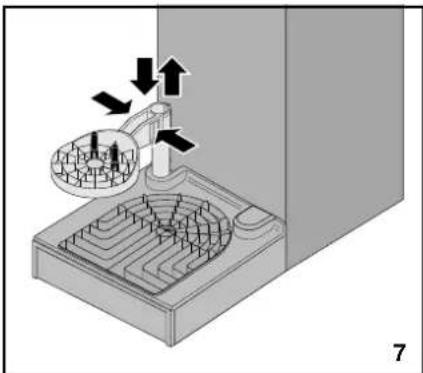Douwe Egberts Cafitesse 110 Next Generation - Aanduiding dat het reservoir met concentraat leeg is: - 3