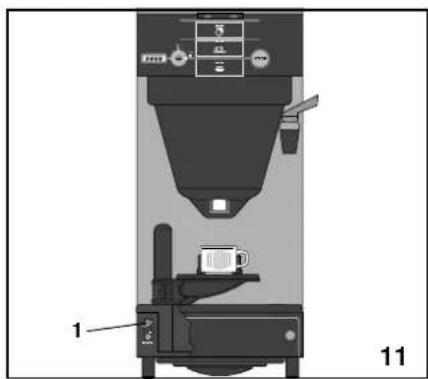 Douwe Egberts Cafitesse 110 Next Generation - 3) Geportioneerde, steeds herhaalde uitgifte (alleen koppen): - 4