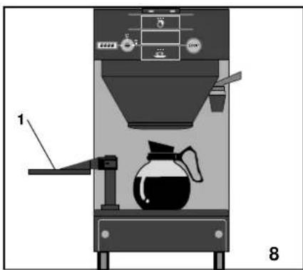Douwe Egberts Cafitesse 110 Next Generation - Flexi-pak leegaanduiding - 4