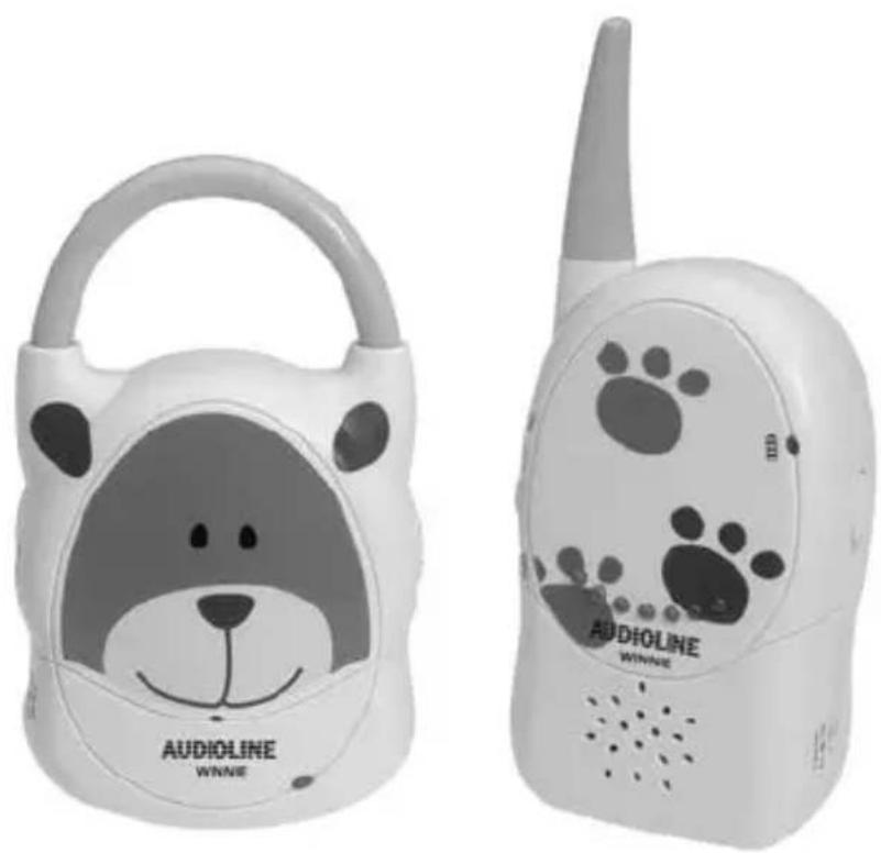 AUDIOLINE Baby Care Winnie - Babyfon Babyphone - 1