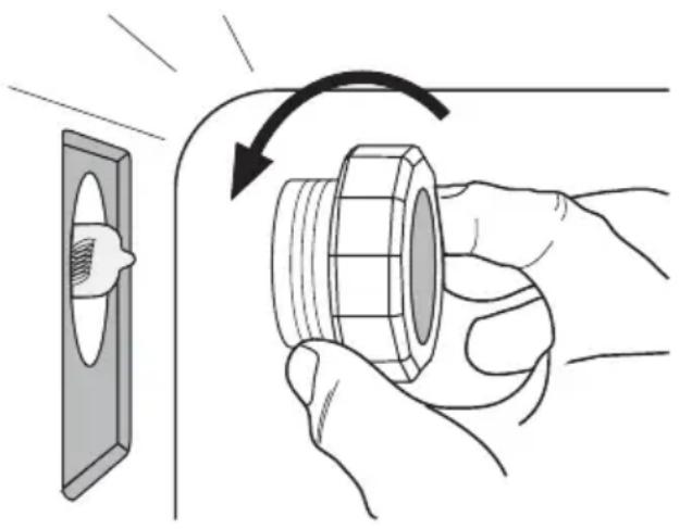 ELECTROLUX EOK76030A - Halogeenverlichting altijd met een doek aanpakken, om te voorkomen dat vetresten inbranden - 1