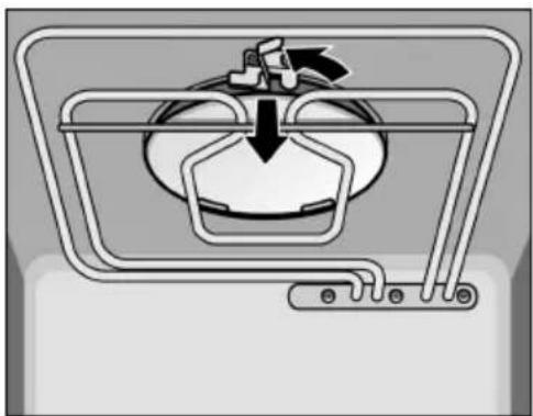 BOSCH HBC86K760N - Reinigingvandeglazen afschermingaanhet plafondvandeoven - 1