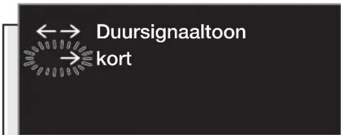 ←→ Duursignaaltoon →kort