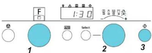 F 1:30 Select 1 2 3