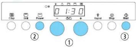 0 1:30 Chip Gill Power - + Rapid Stop Start ② ① ③