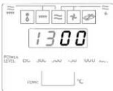 = 8 4 2 0 0 0 0 1300 POWER LEVEL DC JUL 200 -30 000 mm 100℃ ℃