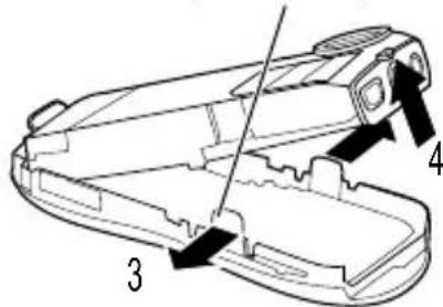 MOTOROLA C332 - Een cover en toetsenbord verwijderen - 2
