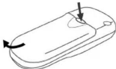 MOTOROLA T192 - Batterij plaatsen en verwijderen - 1