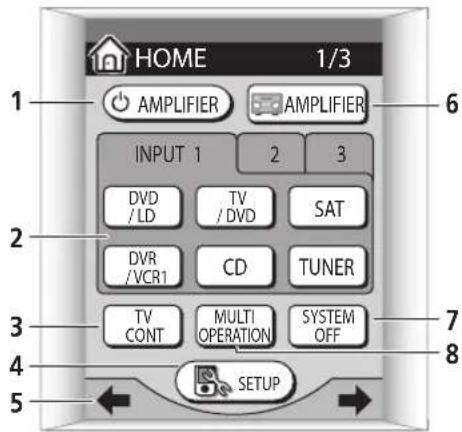 PIONEER VSA-AX10AI - HOME basismenu's - 1