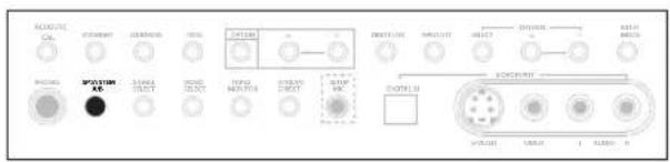 PIONEER VSA-AX10AI - Omschakelen van het luidsprekersysteem - 2