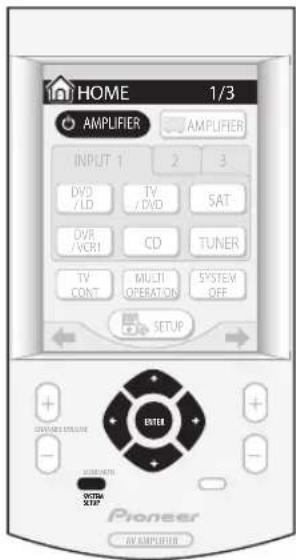 PIONEER VSA-AX10AI - Zet de versterker en uw TV-toestel aan. - 1