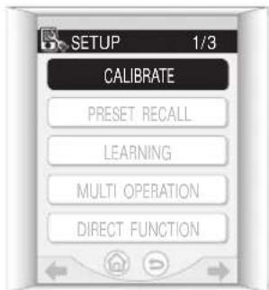 PIONEER VSA-AX10AI - Druk op CALIBRATE. - 1
