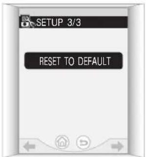 PIONEER VSA-AX10AI - Druk op RESET TO DEFAULT. - 1