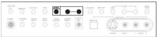 PIONEER VSA-AX10AI - Druk enkele malen op de OPTION toets om in te stellen op HI-BIT of HI-SAMPLING. - 2