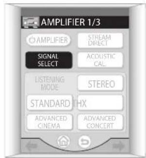 PIONEER VSA-AX10AI - Keuze van het type ingangssignaal - 1