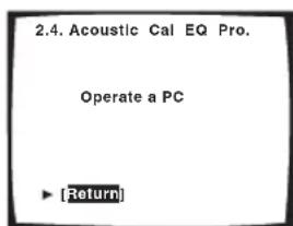 PIONEER VSA-AX10AI - Stel in op 'PC Output' en druk op de ENTER toets. - 2