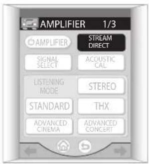 PIONEER VSA-AX10AI - Druk tijdens het luisteren naar een geluidsbron op de STREAM DIRECT toets om deze functie aan of uit te zetten. - 1