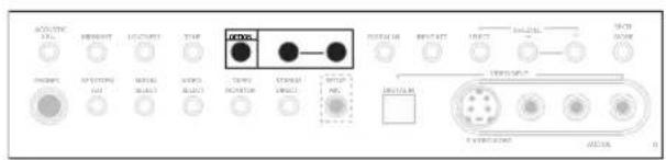 PIONEER VSA-AX10AI - Met de 'Pro Logic IIx MUSIC' luisterstand ingeschakeld, drukt u enkele malen op de OPTION toets om in te stellen op CENTER WIDTH, DIMENSION of PANORAMA. - 2