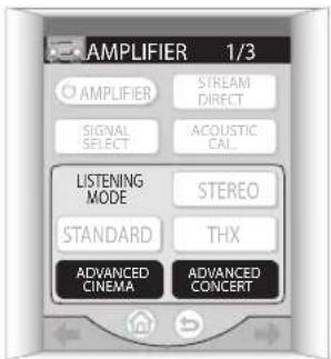 PIONEER VSA-AX10AI - Gebruik van geavanceerde akoestiekeffecten - 1