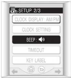 PIONEER VSA-AX10AI - - Druk op BEEP om de gewenste geluidssterkte te kiezen. - 1