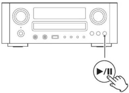 TEAC CR-H700S - Afspelen pauzeren - 1