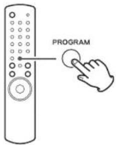 TEAC CR-H700S - Druk in stopmodus op de toets PROGRAM. - 1