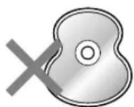 PANASONIC CQ-C3301 - Plak geen stickers of labels op uw discs. - 3
