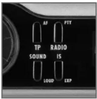 AF PTY TP RADIO SOUND IS LOUD EXP