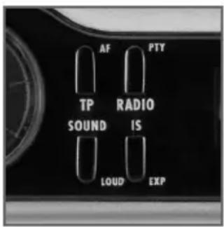 AF PTY TP RADIO SOUND IS LOUD EXP