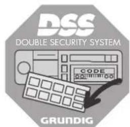 DSS DOUBLE SECURITY SYSTEM CODE GRUNDIG