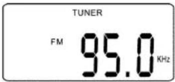 TUNER FM 95.0 KHz