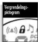 COBRA Micro Talk MT 972 - Zo gebruikt u de vergrendelingsfunctie: - 2