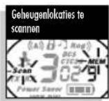 COBRA Micro Talk MT 972 - Om geheugenlokaties te scannen: - 1